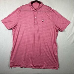 Johnnie-O Performance Azalea Zazu Print Polo Size XL